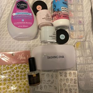 Acrylic nail kit set lot bundle